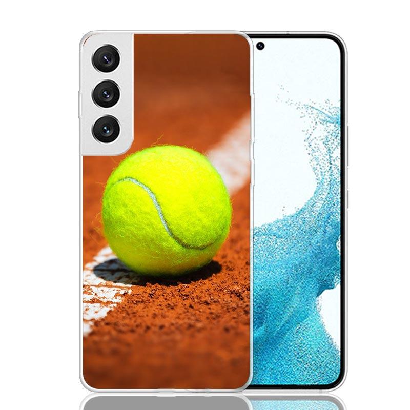 Tennis Sport Phone Case For Samsung Galaxy S26 S25 Edge S24 S23 FE S22 Ultra S21 Plus S20 + Fundas Cover Coque Galaxy S25 S24 S2