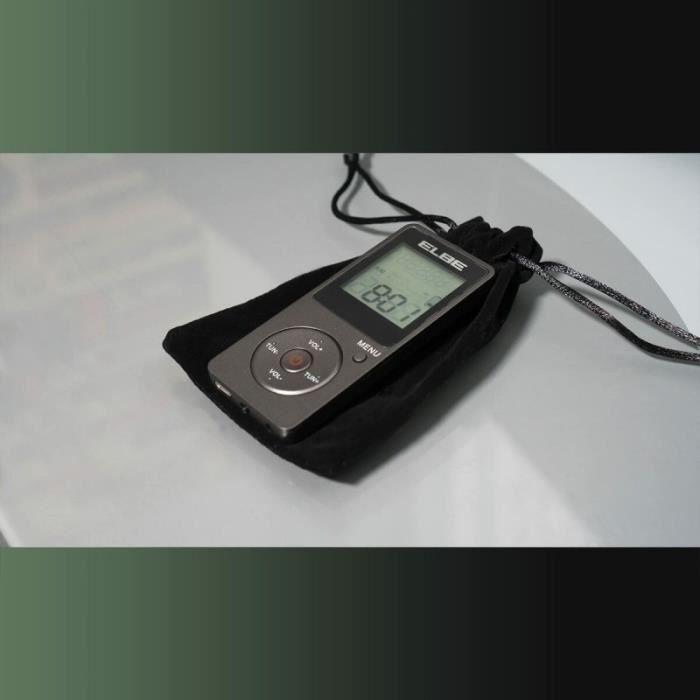 Radio portable - ELBE - RF95 - AM/FM - Numérique - Gris foncé