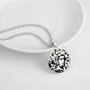Dawapara God of Wine Dionysus Pendant Necklace Madness and Wild Frenzy Ancient Greek Mythology Stainless Steel Jewelry