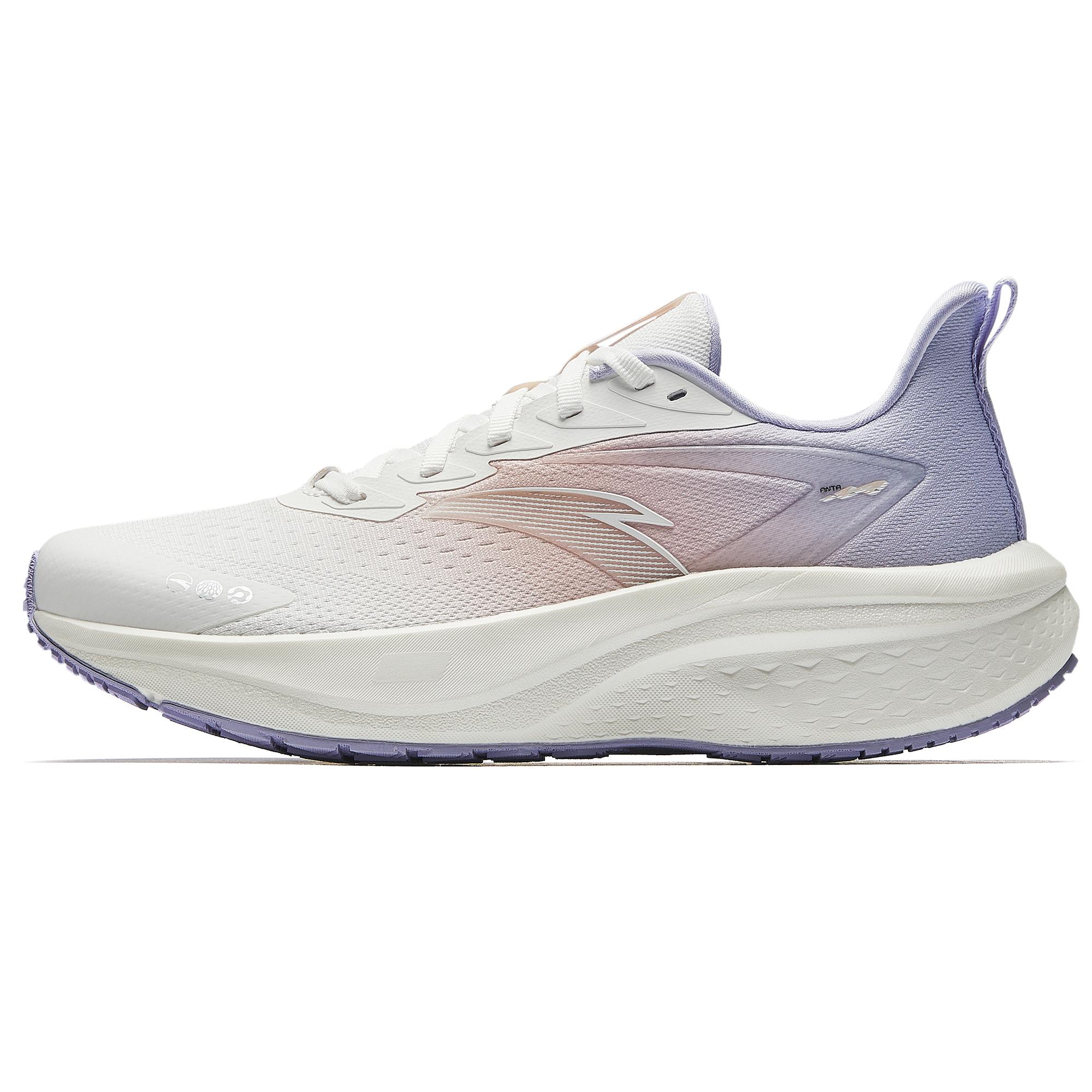 ANTA Women Chuang 5.0 Professional Marathon Racing Running Shoes White Pink Purple 122515582-5 36
