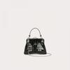 Vivienne Westwood Saffiano Crocodile Detail Bokjorie Chain Bag