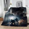 New Game R-Resident The E-Evil 3D Print Flannel Blanket Soft Throw Blanket Art For Home Decor Bedroom Bed Sofa Picnic Fans Gift