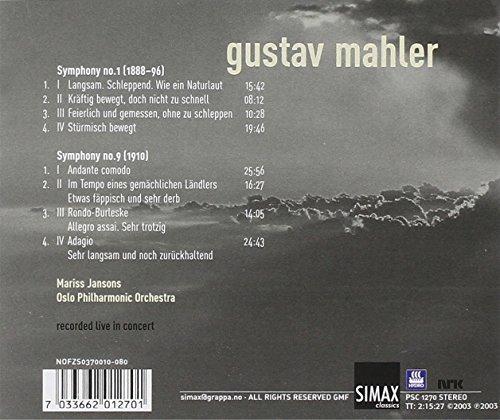 Mahler: Symphonies 1 & 9