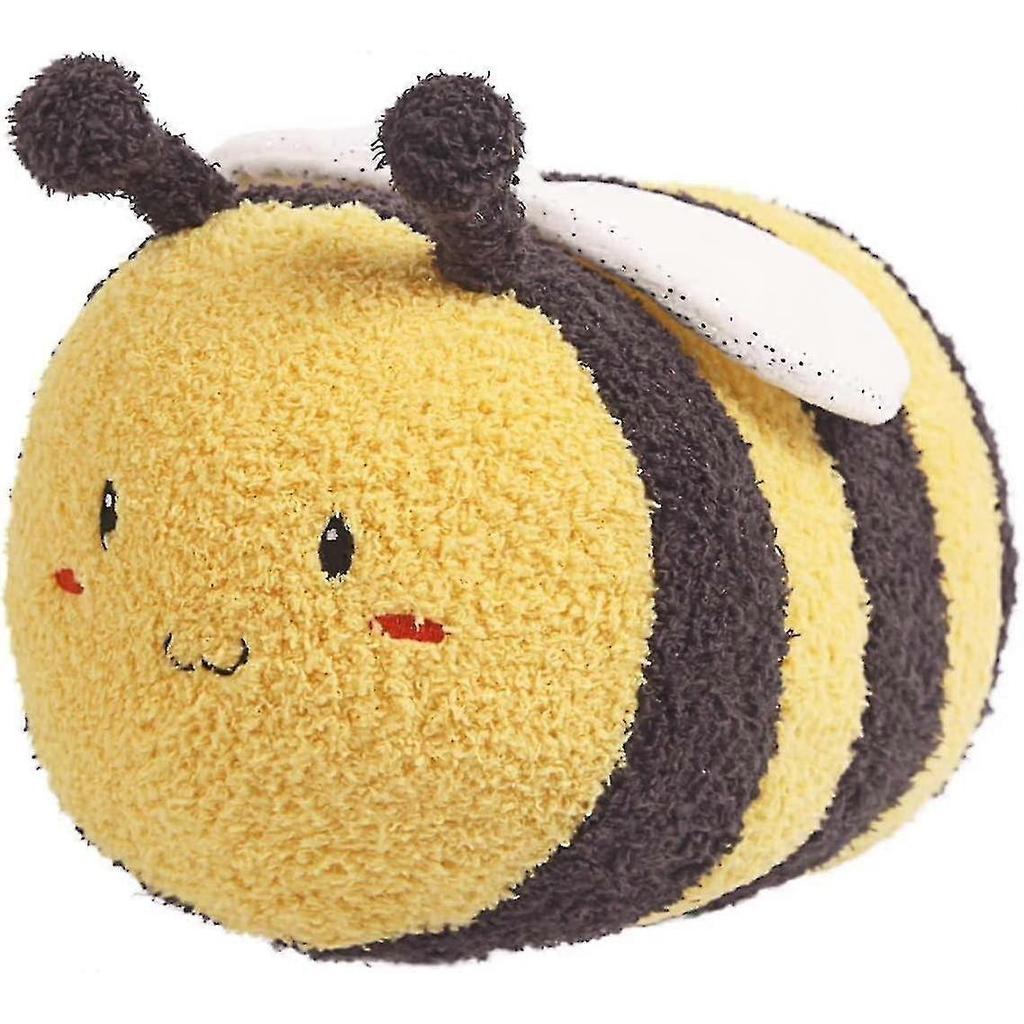 Super Soft Bee Plush Toy Stuffed Animal,11.8 Inch Bumble Bee Plushie Doll Pillow,cute Anime Honeybee Pillow Toy Gifts For Kids