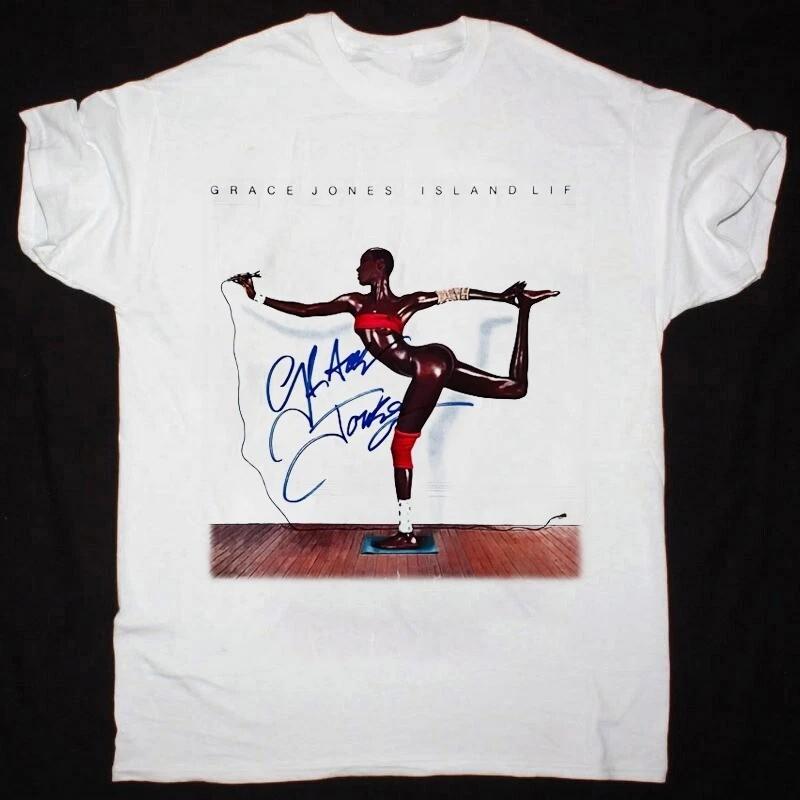 Grace Jones Island Life Gift For Fan White All Size Unisex Shirt Unisex T-Shirt XXXL