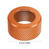 Dado Testa Sferica in Alluminio da 17 mm e Base Vite Filettata in ABS per Supporto di Ricarica Magnetica Supporto per Veicolo Porta Telefono Accessorio