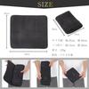 Foldable Compact Sauna Mat Lowliu Sauna Mat Leisure Sheet (Black)