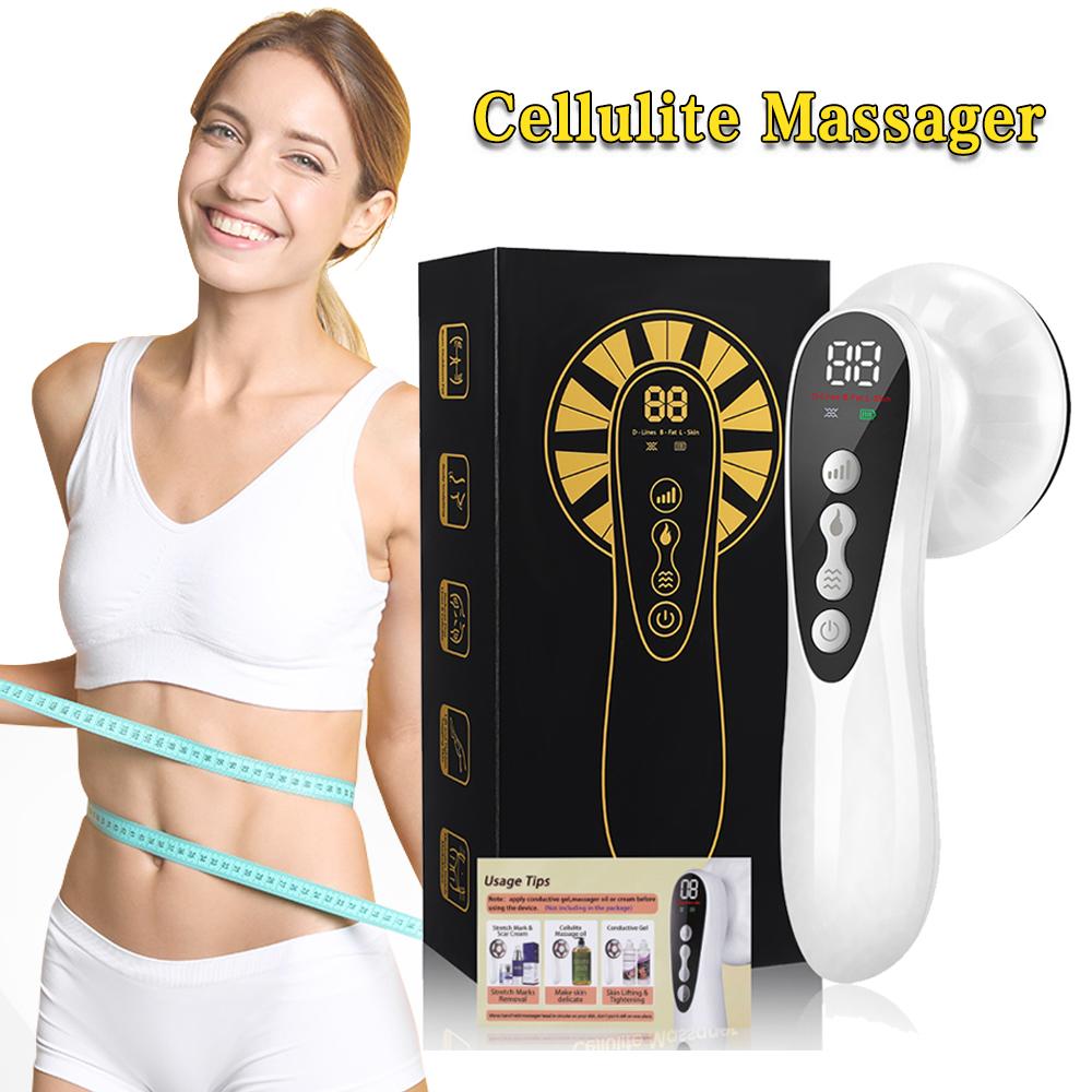 Electric Fat Remover Vibrating Massager For Belly Waist Arm Leg Butt Body Shaping Handheld Cellulite Machine