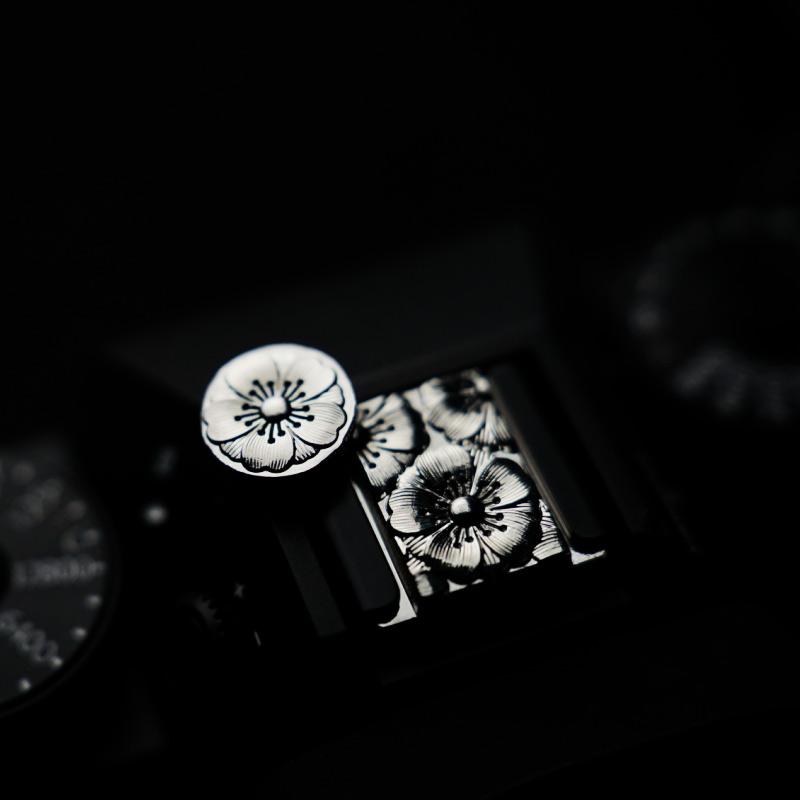 Sakura Camera Shutter Button Camera Hot Shoe Cover For Canon RP Nikon D850 Z63 Sony A7M4 A7S3 A6300 6400 A6700 Fujifilm X100V