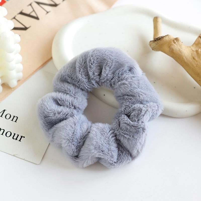 New Plush Large Scrunchies Rubber Bands Women Fashion Cute Hair Bands Headdress Korean Girl Hair Accessories Headwear