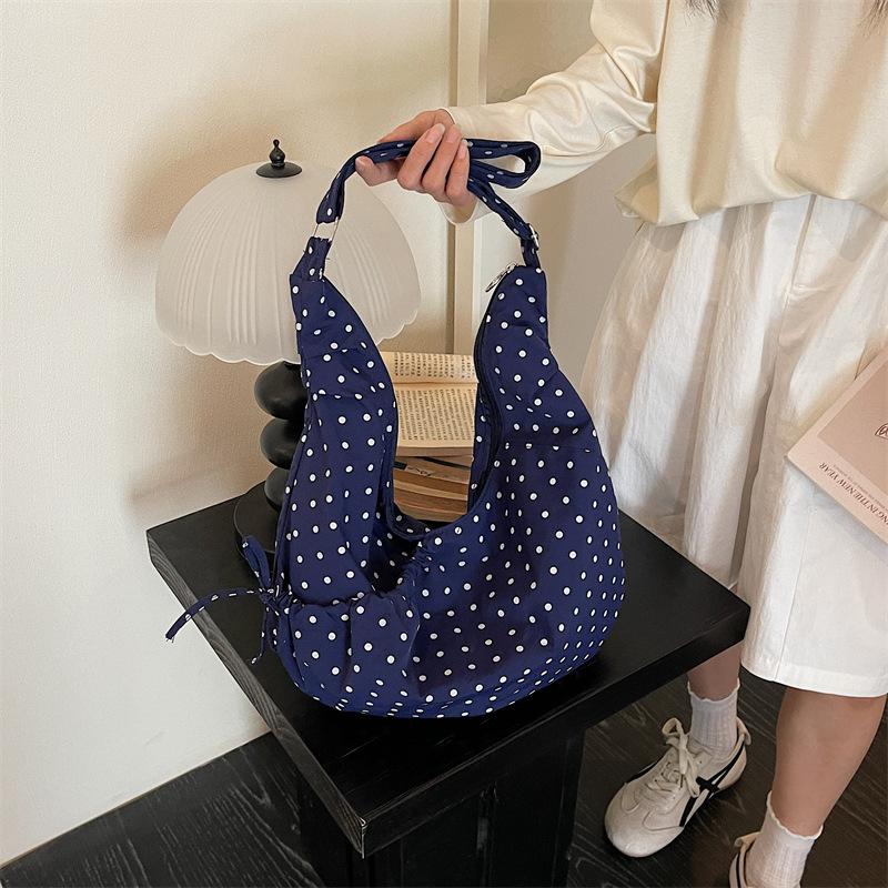 Sommer Mode Pendler Umhängetasche - Einfache Cross-body Wickeltasche in Dumpling-Form