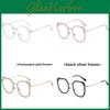 Modern Square Blue Light Blocking Glasses Frame For Men And Women With Pc Lenses