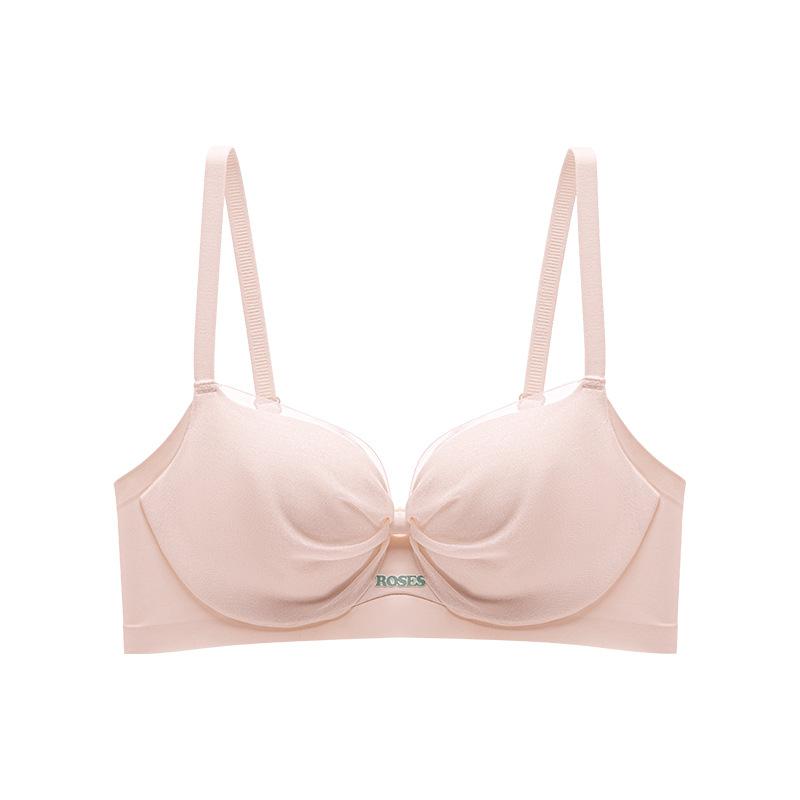

Sexy butterfly mesh lifting and gathering natural fit W-shaped soft support natural beauty back nude bra 70ab(recommended 40-47.5kg )