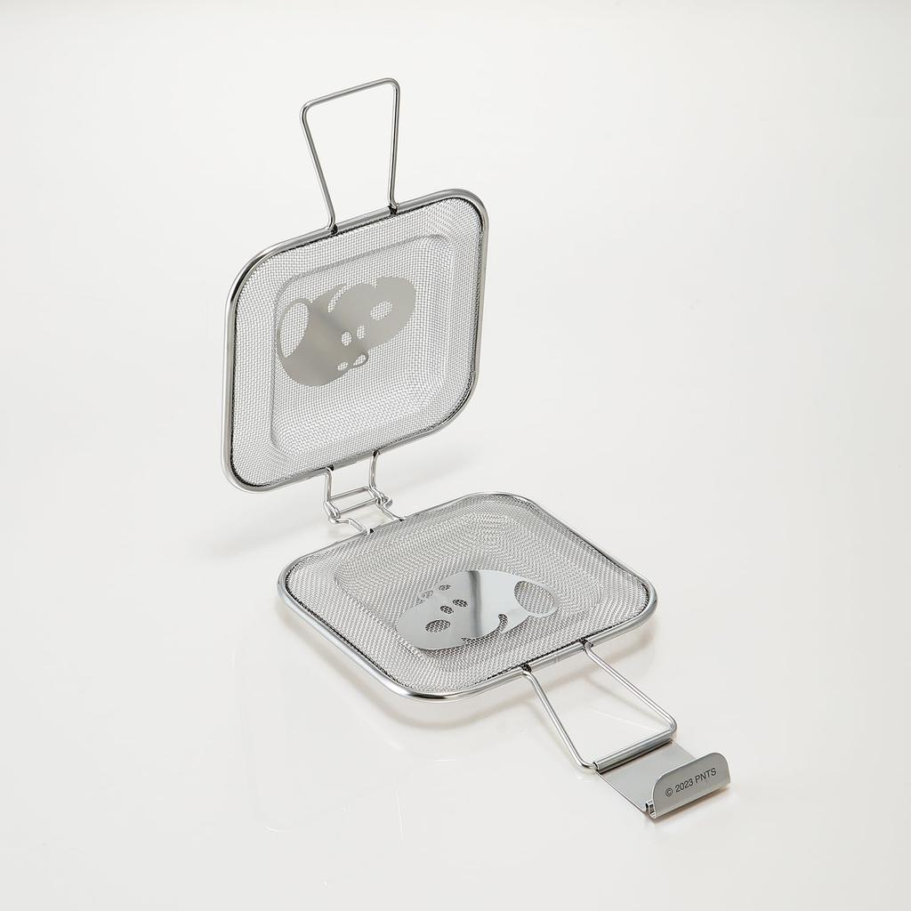 Skater Mesh Hot Sandwich Maker, Stand Type, for Toaster Ovens, Snoopy Design (KMHS1)
