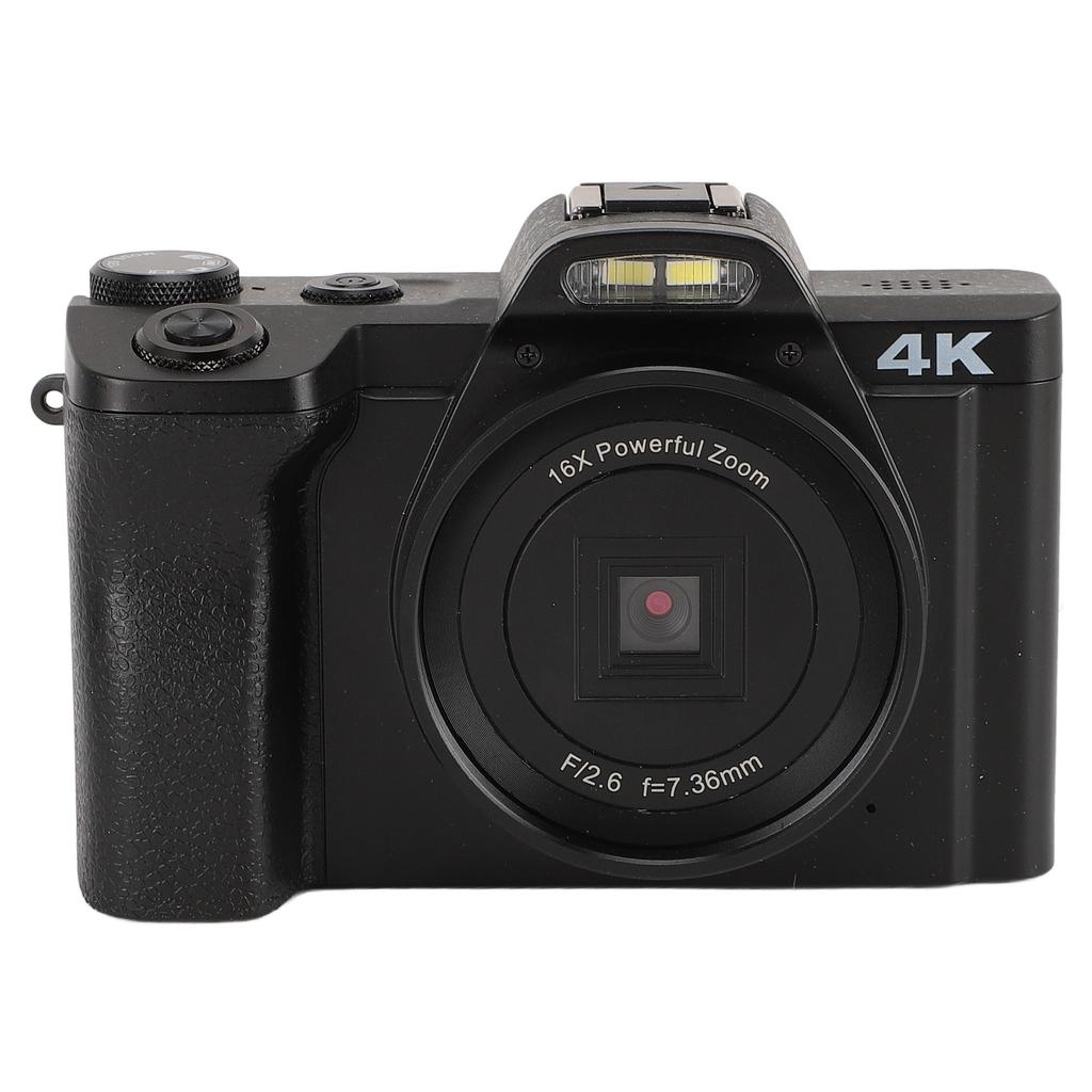 4K Digital Camera for Photography 48MP Video Camera with 3.5 Inches IPS Display 16X Digital Zoom Web