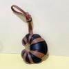 1Pcs Luggage Accessories Creative Croissant Keychain Leather Bread Shape Handbag Messenger Bag Underarm Bag Pendant