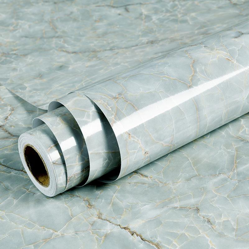 Black Marble Peel and Stick Wallpaper Marble Self Adhesive Wallpaper Removable Contact Paper Waterproof for Cabinets Countertops