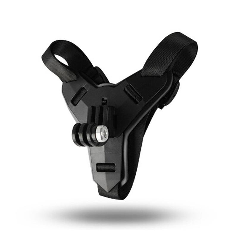 Für Gopro Helm Kinnhalter Sportkamera Halterung Go Pro Motorradhelm Halterung Moto für Gopro Hero 9 8 7 6 5 4 3 Action Kamera