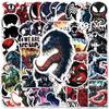 Venom Stickers, 50 Stickers, Popular Movie, Cute DIY, Smartphone, Suitcase, Guitar, Diary, Moe Goods, Gift, Birthday Party Supplies, Cute Party Decals