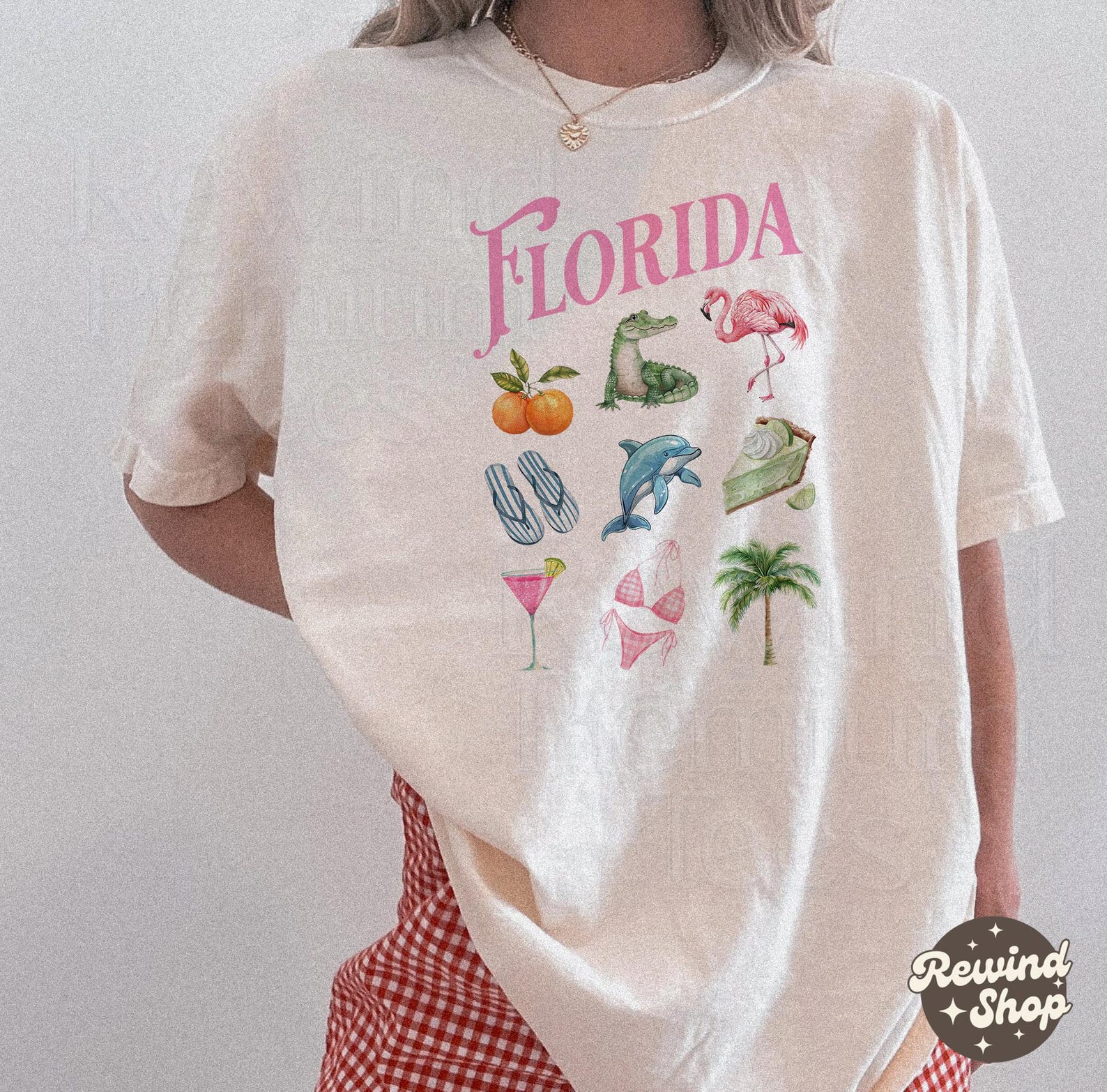 Florida Comfort Colors Tshirt - The Sunshine State T-Shirt - Florida Gifts - Florida Shirts for Women S