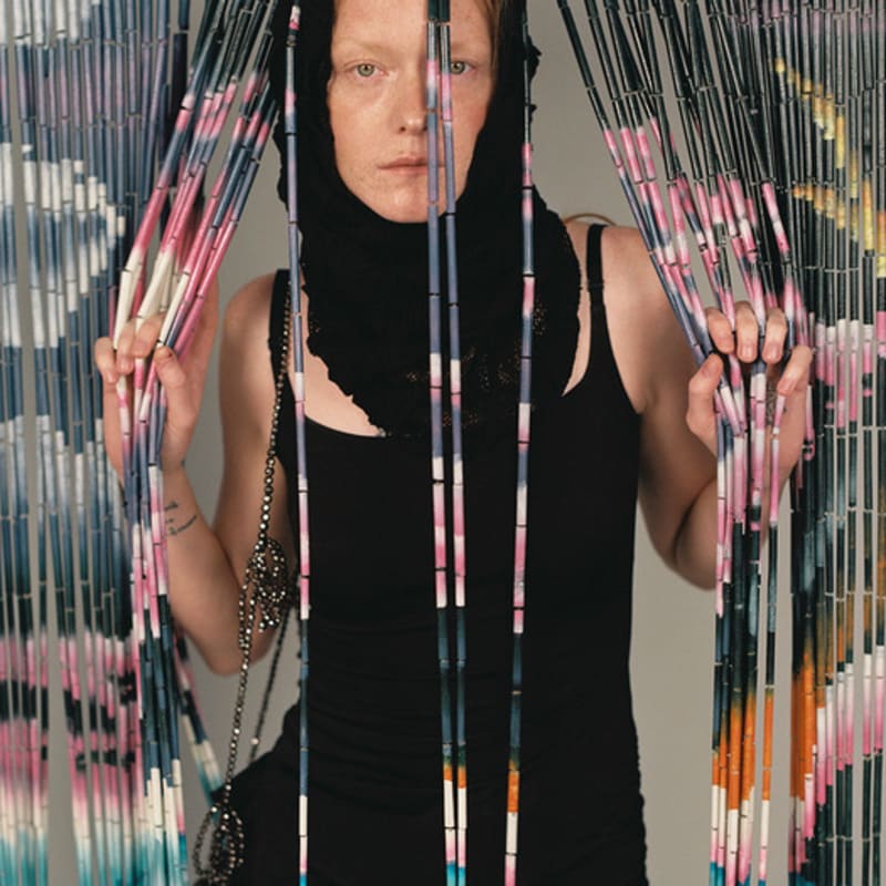 AWESOME NEEDS MULTIWAY SCARF_BLACK