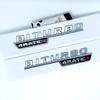 3D Flat Fo Turbo BITURBO V8 BITURBO 4MATIC 4MATIC+ V8 V12 BITURBO Plus Emblem for Benz GT Car Fender Side Sticker