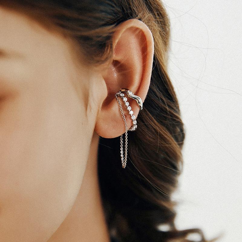 1pcs Ear Cuff Cross Clip Pearl Earrings Fake Piercing Earcuffs For Women Earcuff Earings No Hole Jewerly Earcuff