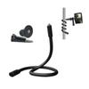 Gooseneck Flexible Camera Clamp Arm Bracket Holder Mount Adapter for X3 Desktop Clip Bracket W/1/4 Connectors