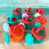 Plastic Watering Can Small Lace Plant Watering Pot High Quality Gardening Irrigation  for Children