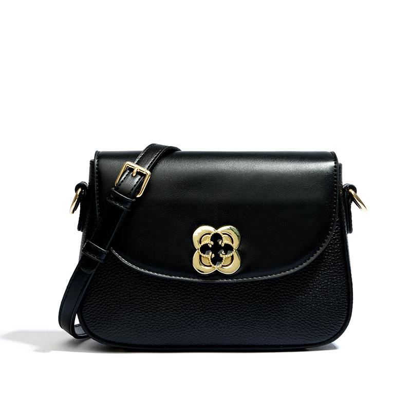 Zero Geldbörse aus echtem Leder für Damen Weiches Leder Vielseitige Messenger Bag Umhängetaschen Quadratische Tasche Neue Mode