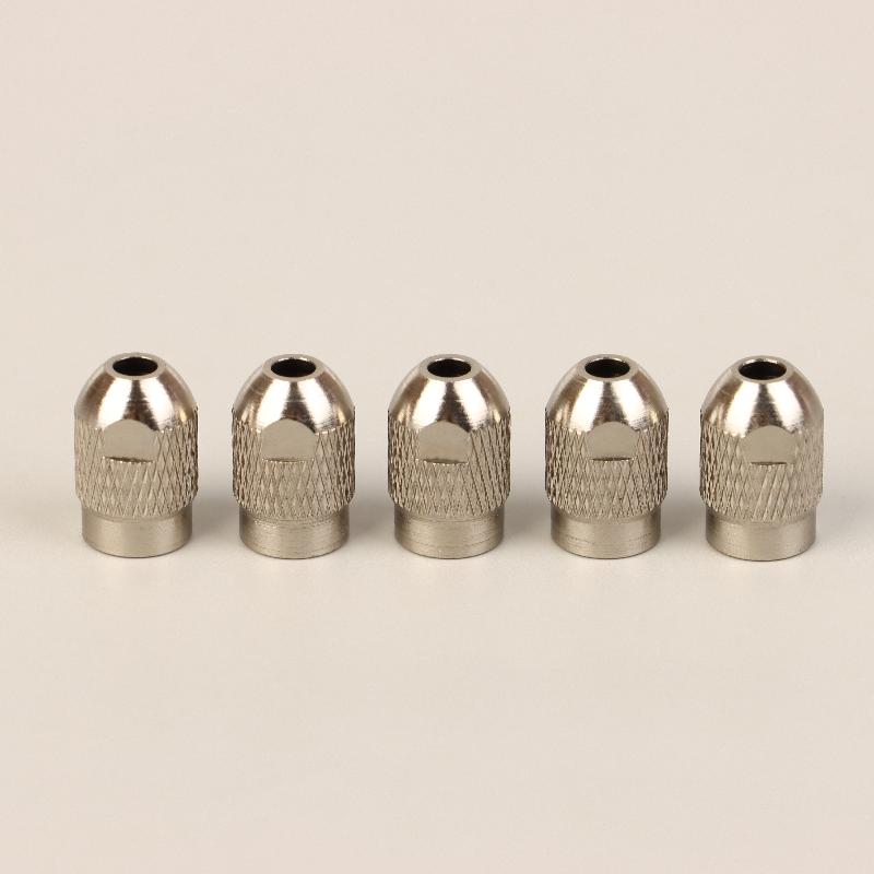 5/10Pcs Stainless Steel M7 M8 Nuts Pitch 0.75Mm Drill Chucks Collet Bits Shank Screws Replacement For Rotary Tool
