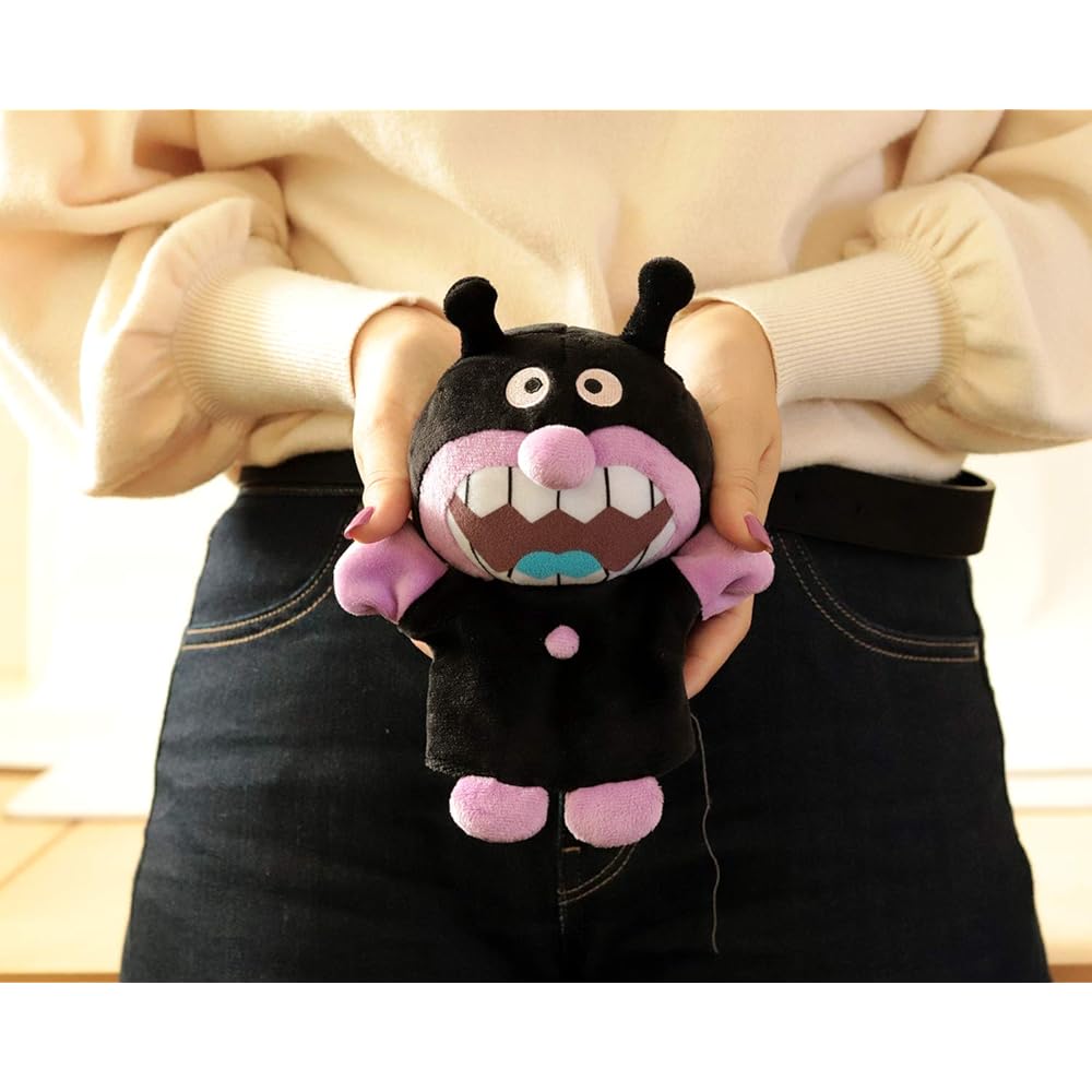 Yoshitoku Hand Puppet S Baikinman Soft Toy for Kids 30 cm