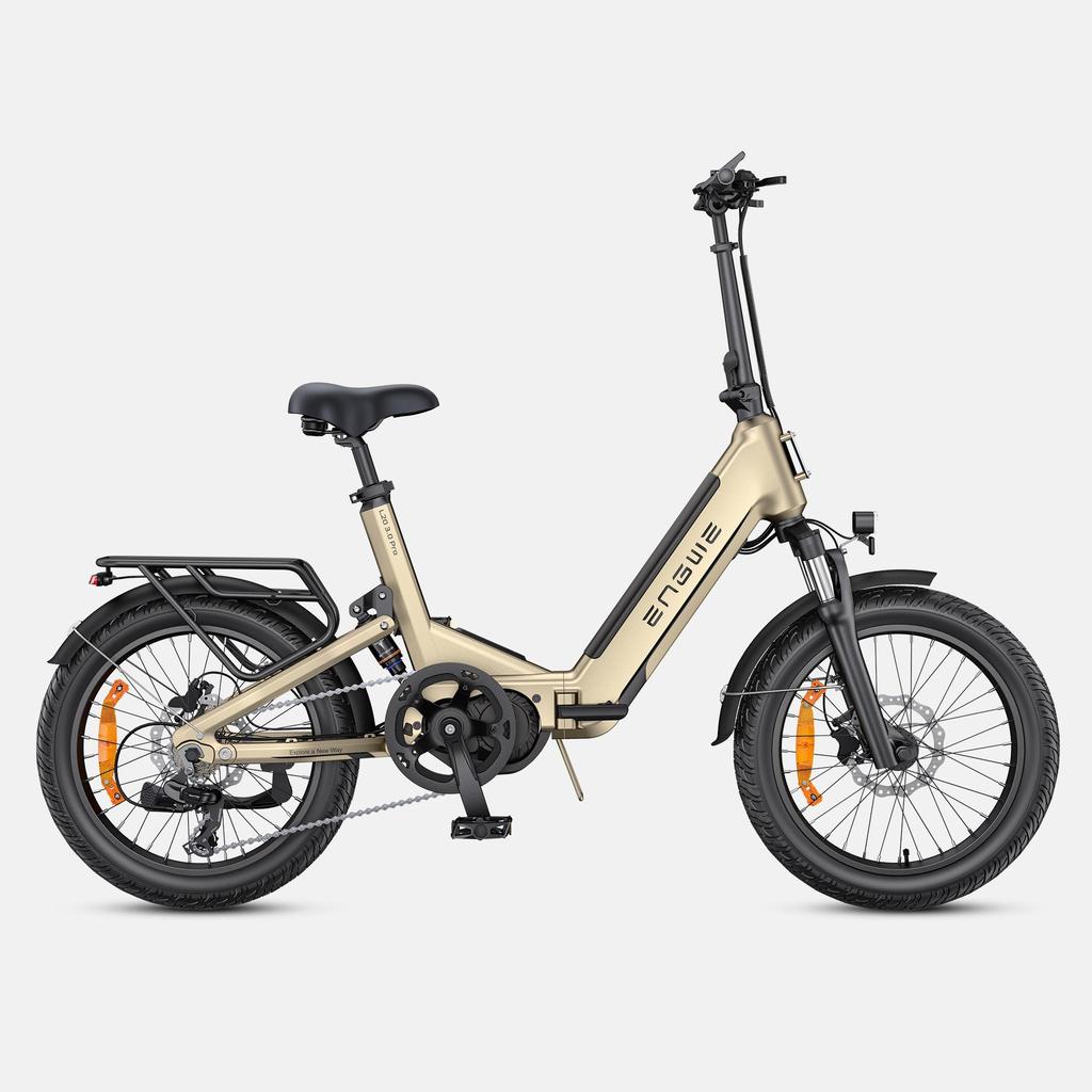 ENGWE L20 3.0 Pro Katlanabilir Üst Düzey Elektrikli Bisiklet 250W Motor 48V15Ah Batarya 20 İnç Tüm Arazi Kalın Lastikler IPX4 Su Geçirmez E-Dağ Bisikleti