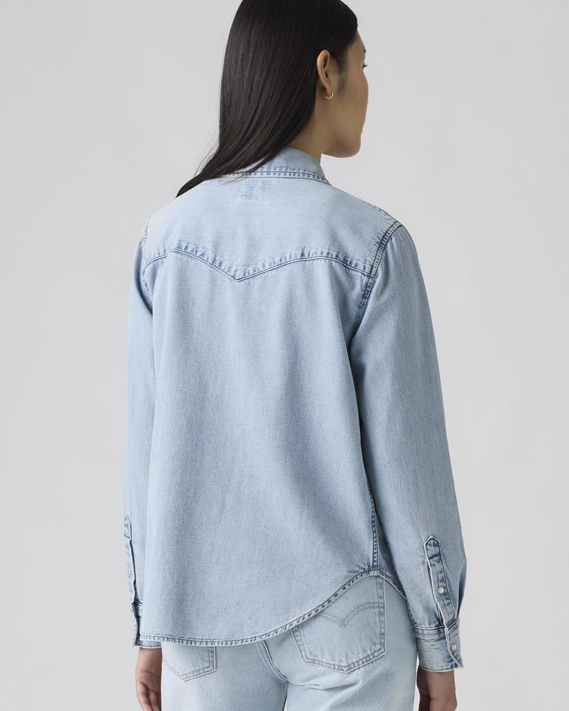 Levi's ULTIMATE Western Denim Shirt Long Sleeve Women's 86832-0049 US M