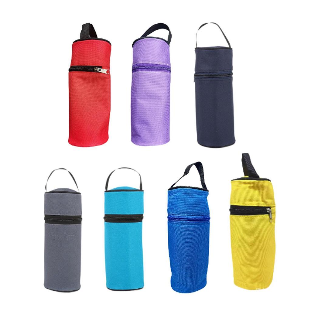 Water Bottle Carry Bag Handbag with Zipper Water Bottle Carrier Bag Warmer
