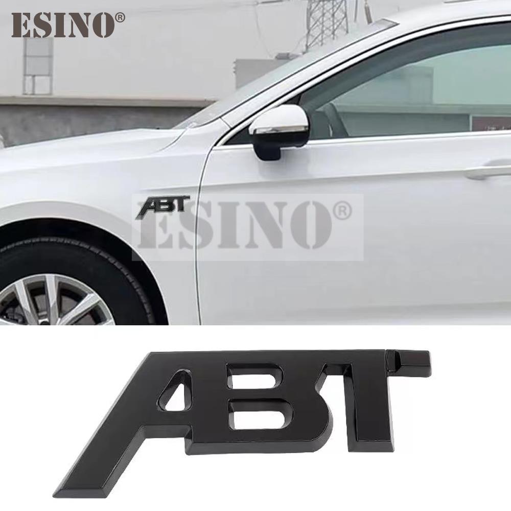Car Sticker Adhesive Badge Decal Metal Zinc Alloy Emblem Car Fender Trunk Body Tailgate Badge for For ABT Sports
