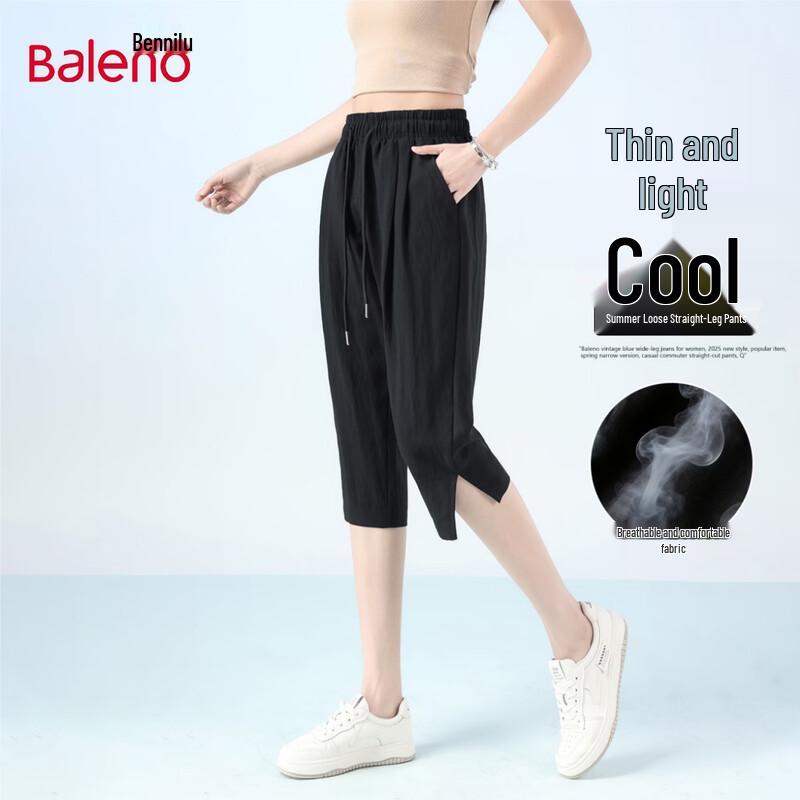 

Baleno Women s Lightweight Casual Capri Pants L