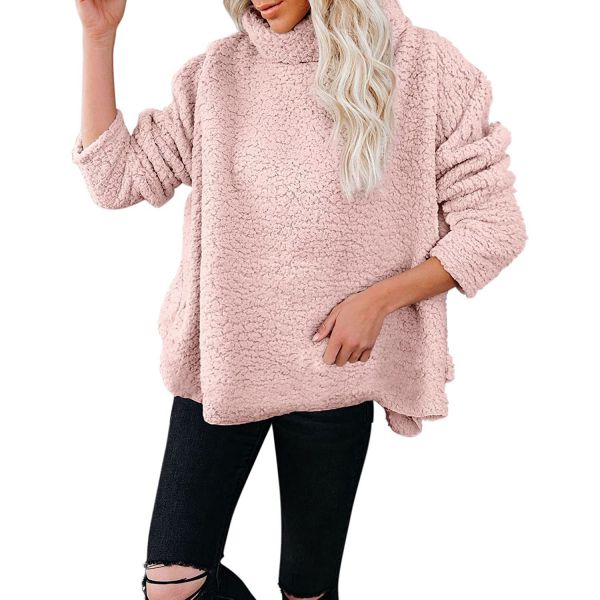 soft fuzzy pullover