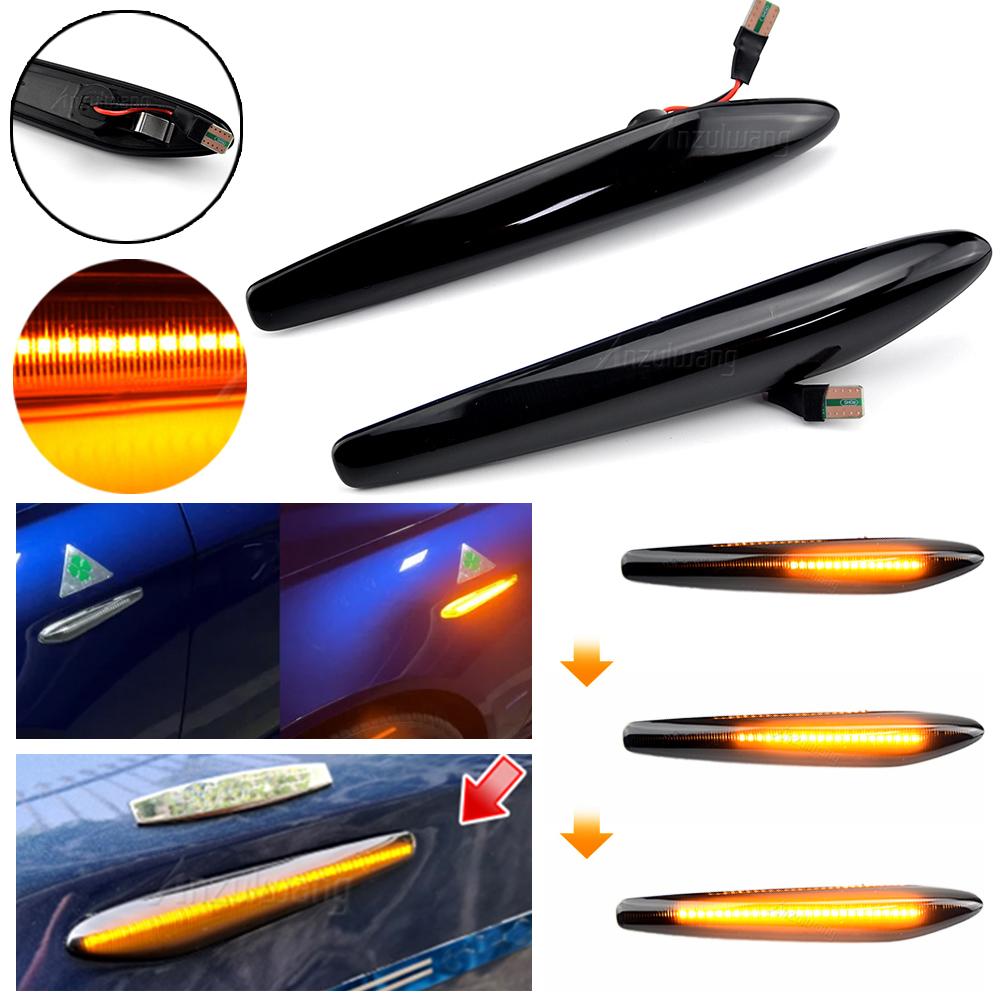 For Alfa Romeo 159 typ 939 2005-2012 Brera typ 939 2005-2012 Blinker Light Car Dynamic Side Marker Signal Light