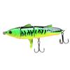 Bionic Ternary Lure Form Hard Bait Double Hook Fish Shape Abs Decoy Gear Fishing