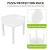100pcs Pizza Saver Stand Pizza Packing Box Support Shelf Stackable Plastic Support Tripod For Cheese Pizza Pies Box Topping 1