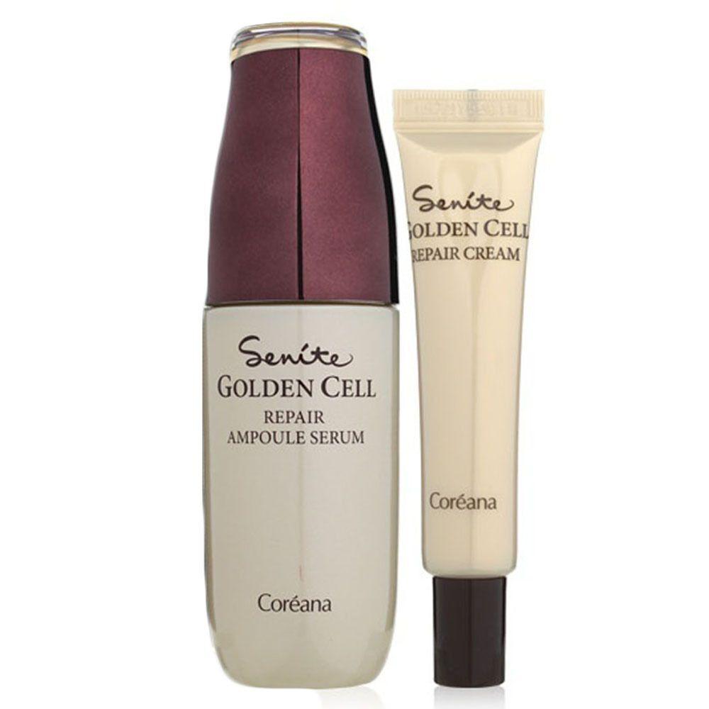 BENXCMMQ complex skin concerns contained in a single drop, 45ml of golden serum