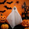 Outdoor Tree Hanging Spooky Outdoor Decor Light Up Ghost Decorations  Halloween Party