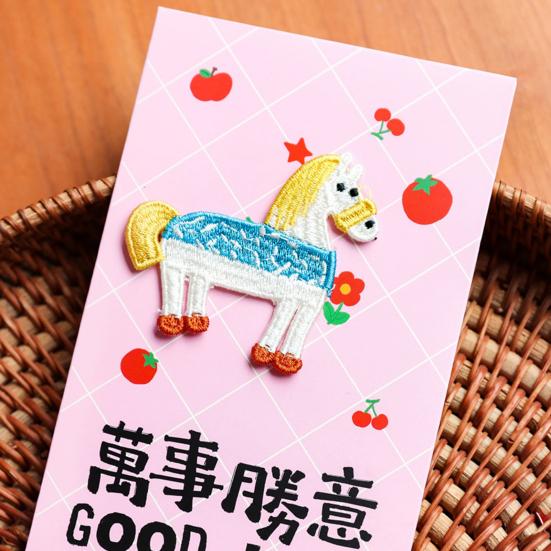 6 Pcs Year Lucky Money Envelopes Traditional Red Envelope Chinese New Hongbao with Cute Patterns Spring