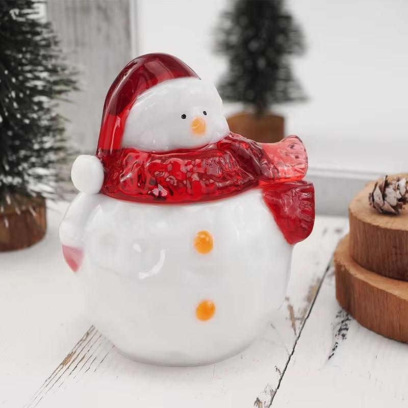 Forma żywiczna DIY Świąteczny bałwan ze śniegu Forma słoika żywicznego z pokrywką do odlewania żywicy epoksydowej na pudełko do przechowywania biżuterii, pojemnik na słodycze, dekoracja domu