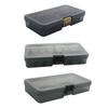 2PCS Removable Dividers Fishing Lure Storage Case PP Fishing Bait Organizer Box  for Hook Storage