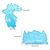 Wall Decor Resin Molds Large Forest Animal Silicone Mold for Epoxy Resin Casting DIY Craft Home Office Table Decoration