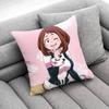 Ochaco Uraraka Katsuki Bakugo Izuku Midoriya A-Academia Throw Pillow Case For 40X40Cm 45X45Cm Square Office Pillowship Cover