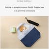 Shopping Bag Large Capacity Storage Bag Eco Bag Shoulder Handbag Folding Shopping Bag Tote Pouch