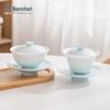 Nanshan Ceramic Gradient Gaiwan for Gongfu Tea